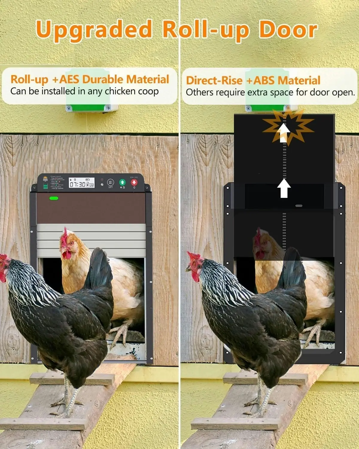 Automatic Solar Chicken Coop Door Opener