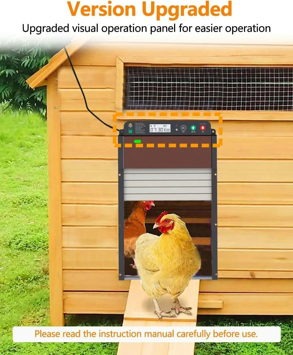 Automatic Solar Chicken Coop Door Opener