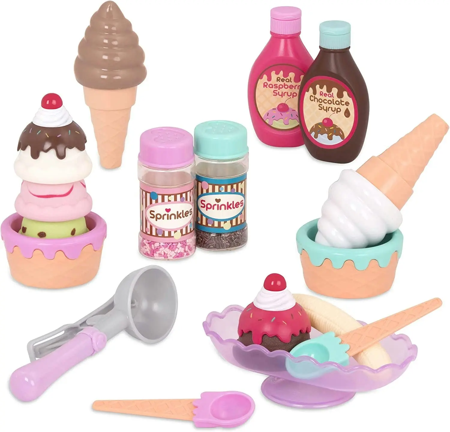 Sweet Treats Ice Cream Parlour Set, 21 Pieces, Toys for kids