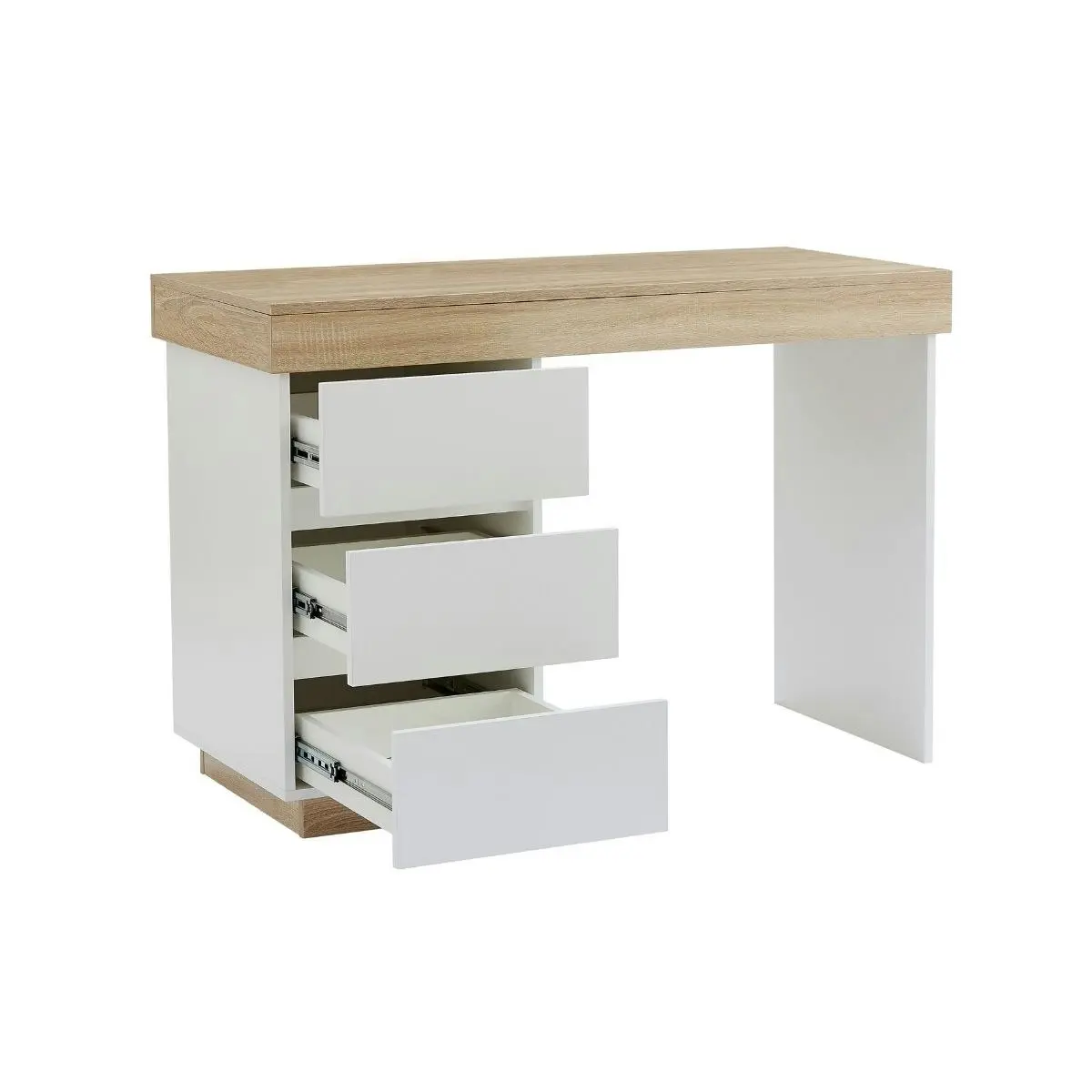 Ashley Coastal White Wooden Office Desk