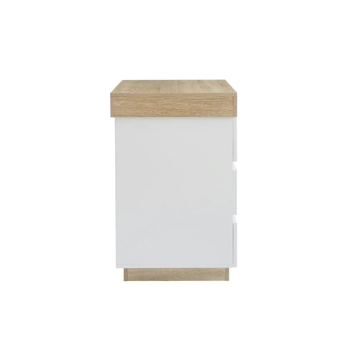 Ashley Coastal White Wooden Office Desk