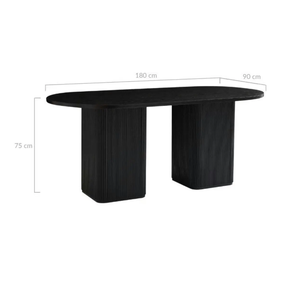 Kate 6 Seater Column Dining Table