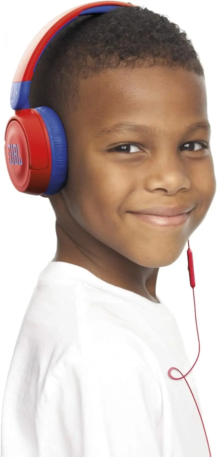 JBL JR310 Kids On Ear Headphones - Red