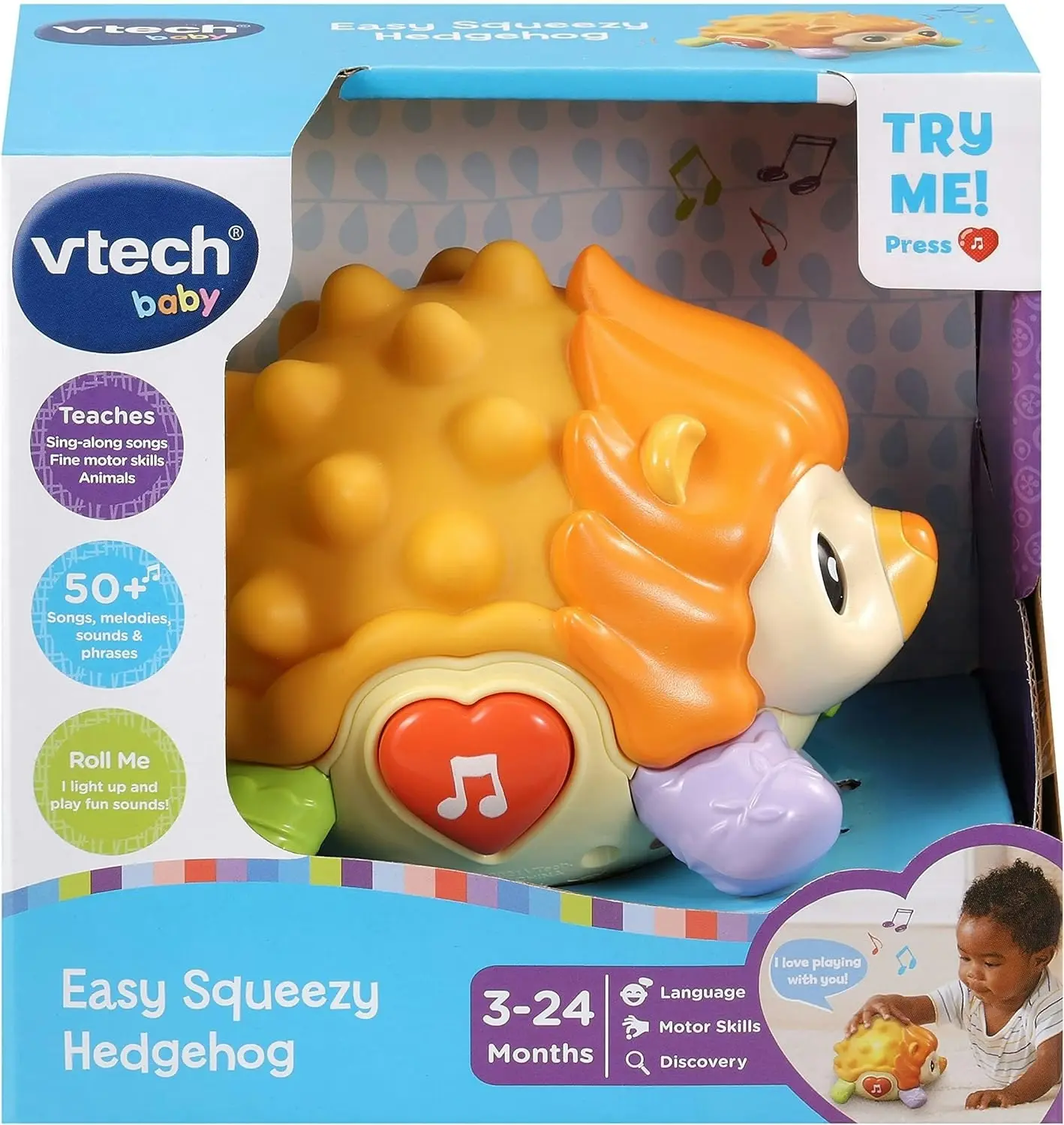 VTech Easy Squeezy Hedgehog