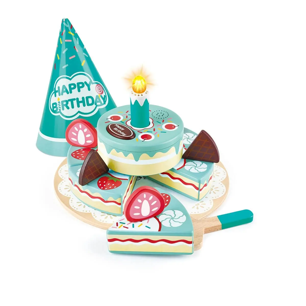 Hape Interactive Happy Birthday Cake