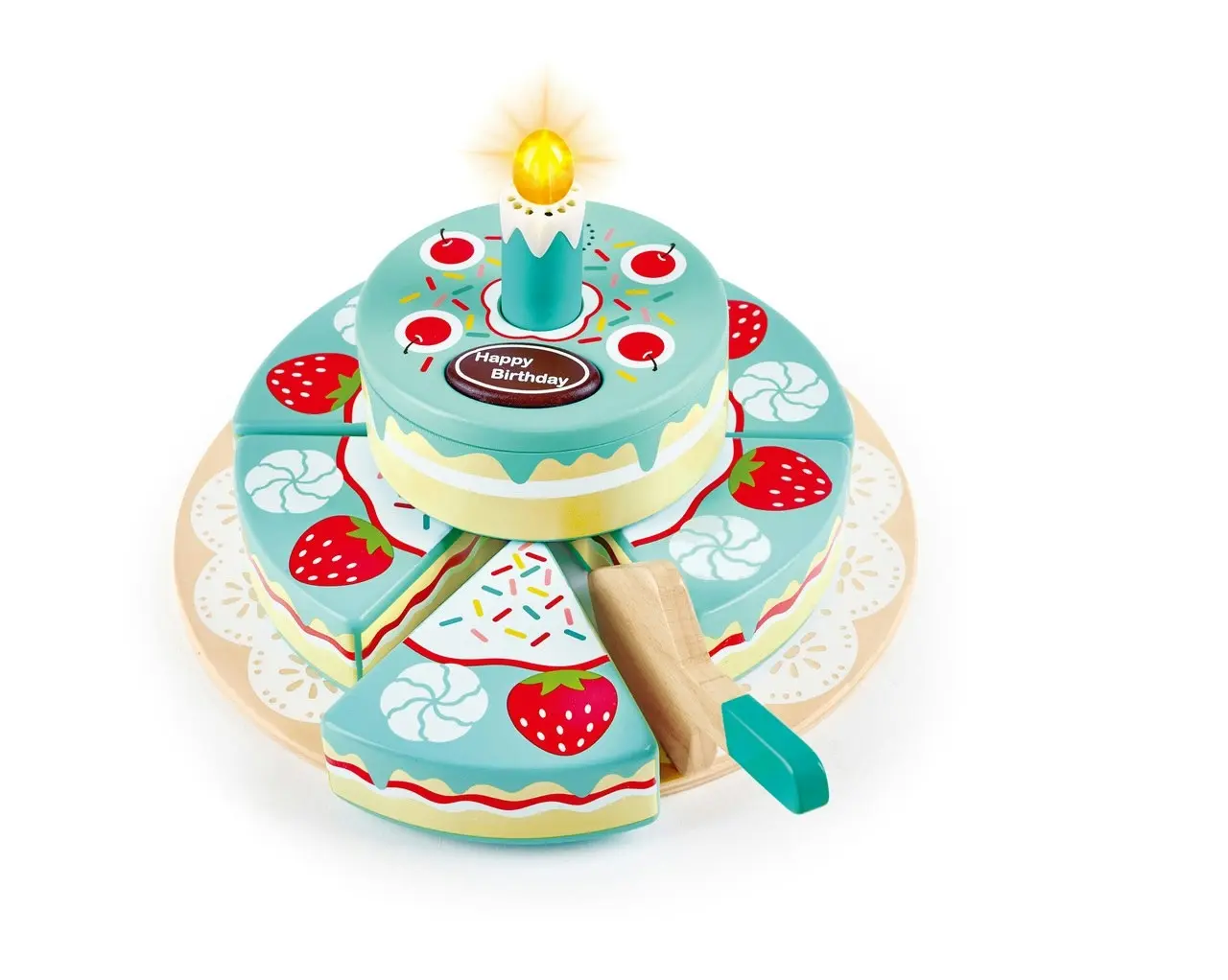 Hape Interactive Happy Birthday Cake