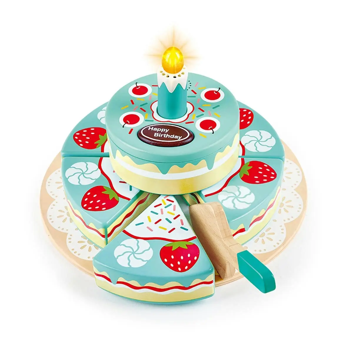 Hape Interactive Happy Birthday Cake