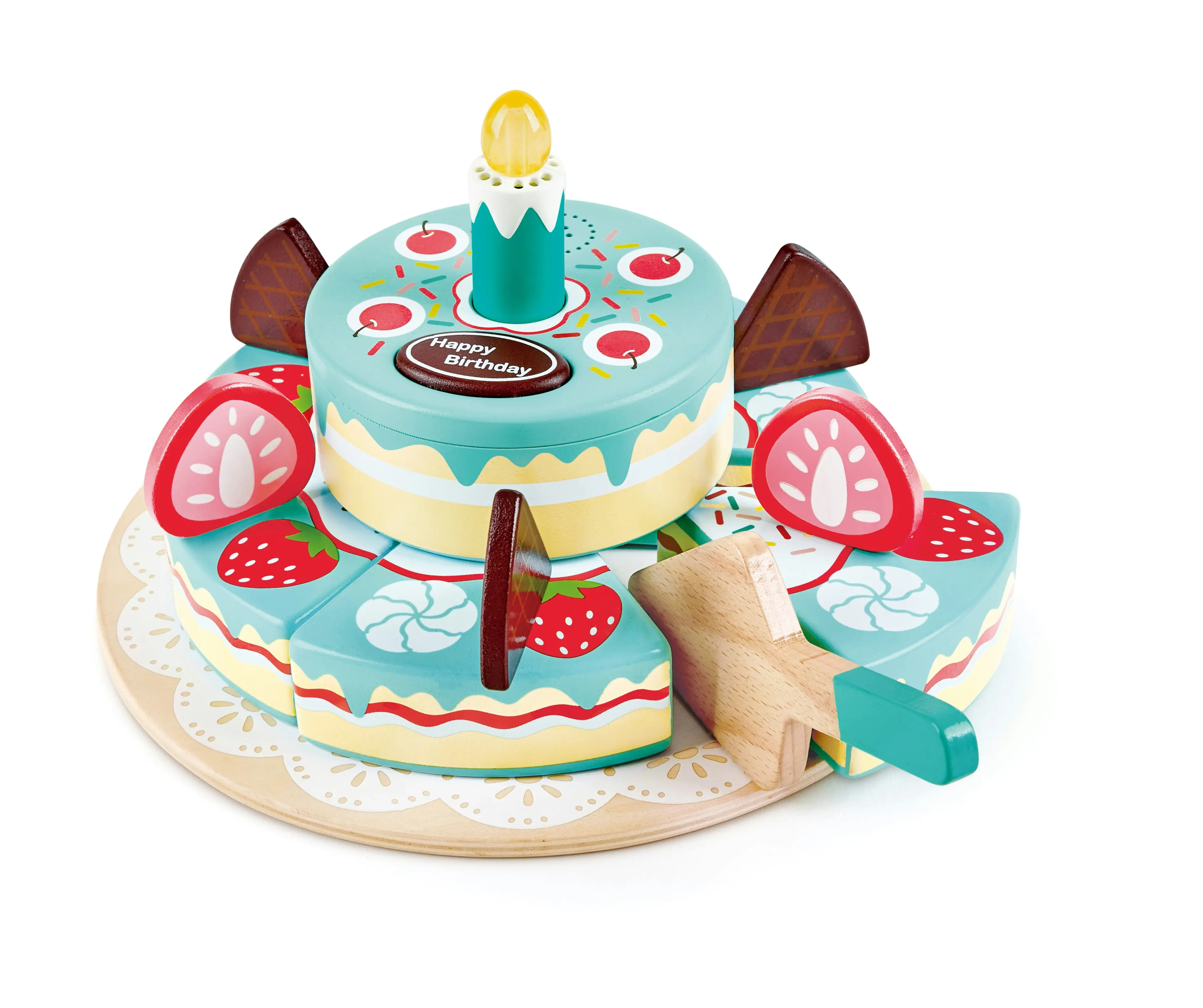 Hape Interactive Happy Birthday Cake