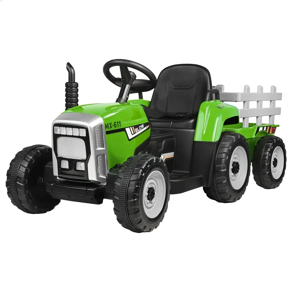 Alfordson Ride On Car Kids Tractor Toy Vehicle Child Toddlers Green