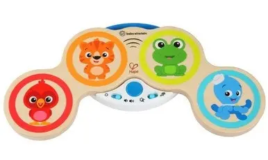 Baby Einstein Hape Magic Touch Drums Wooden Musical Toy