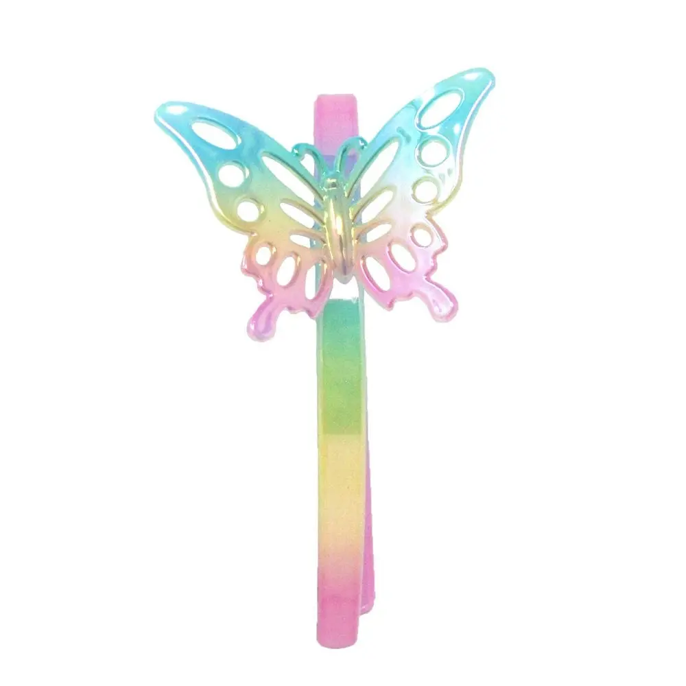 Pastel Iridescent Butterfly Headband