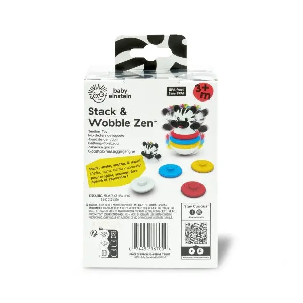 Stack & Wobble Zen Teether Toy