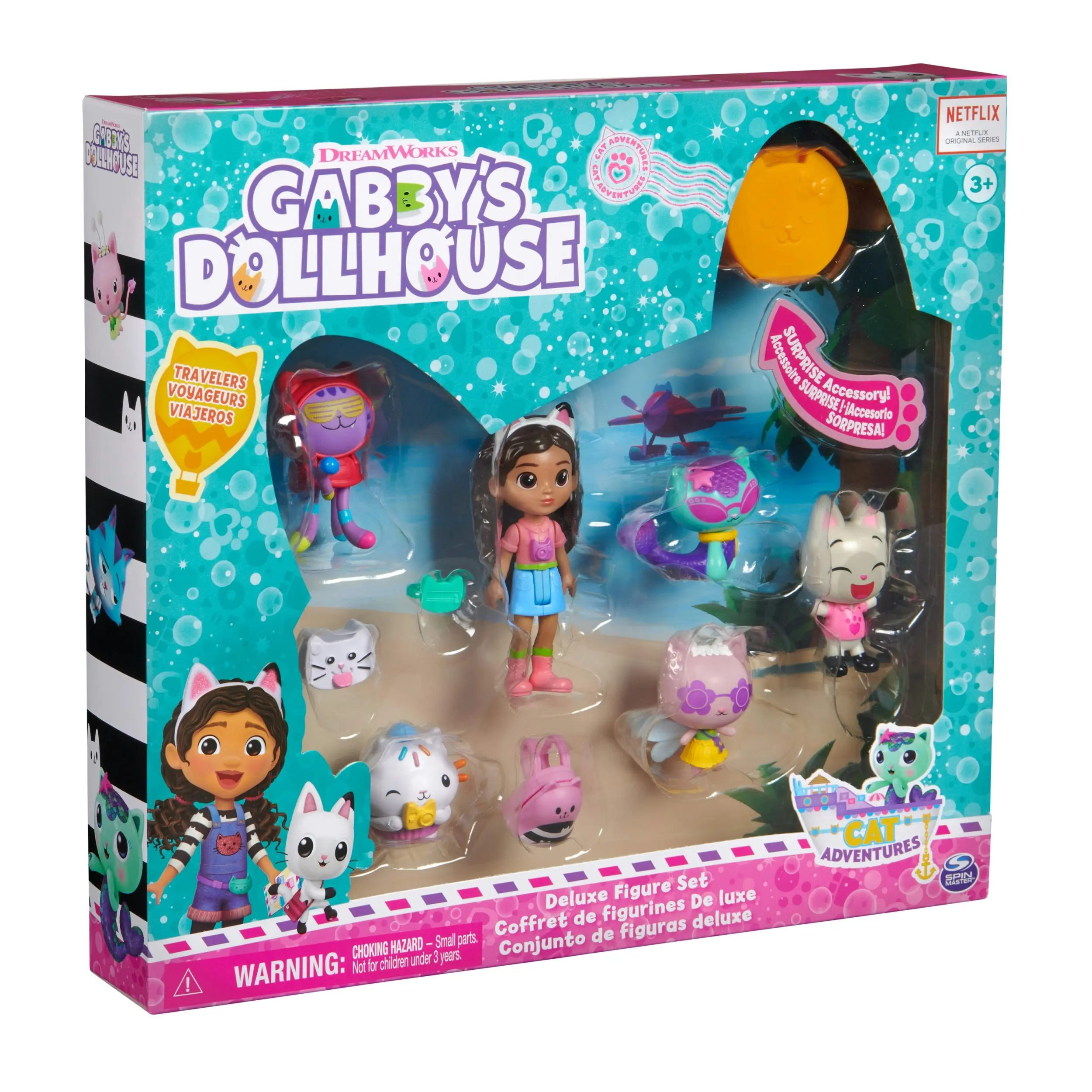 Gabby's Dollhouse Deluxe Figure Set - Travelers Theme H2