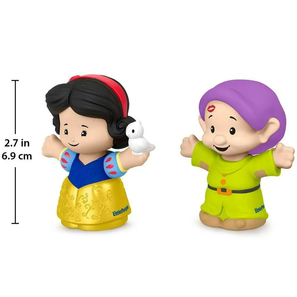 Fisher-Price Little People Disney Princess Snow White & Sidekick 2 Pack