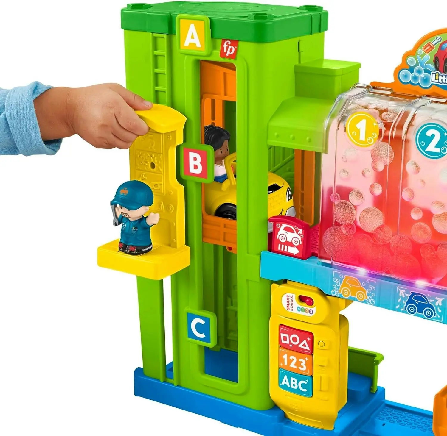 Fisher-Price Little People Smart Stages Car Wash Center