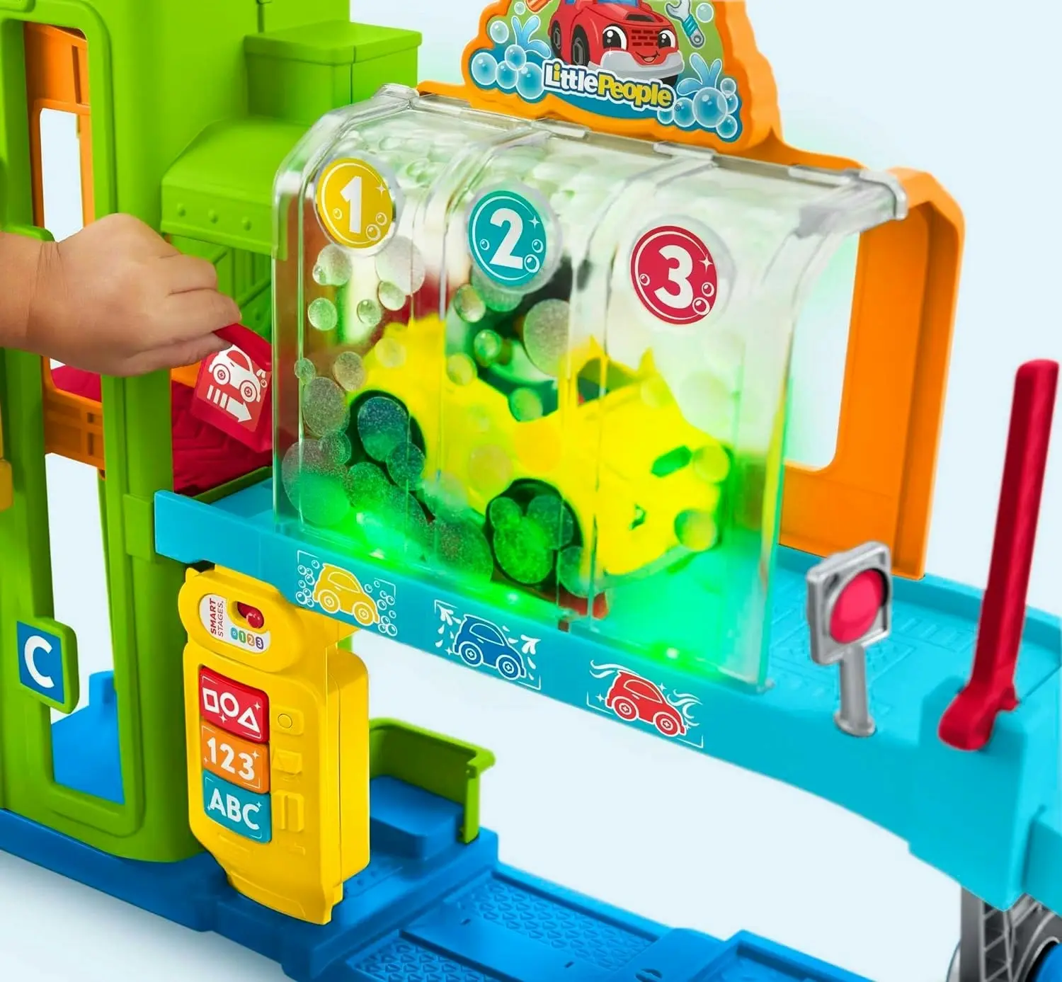 Fisher-Price Little People Smart Stages Car Wash Center