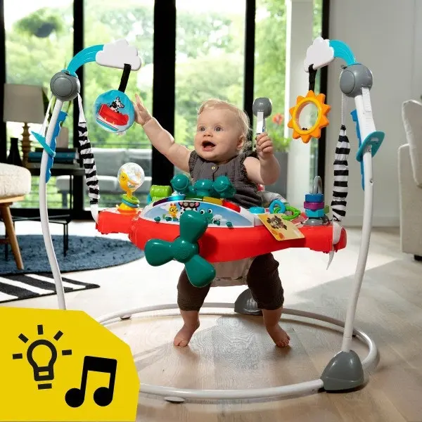 Baby Einstein Airplane Adventure 2-in-1 Activity Jumper