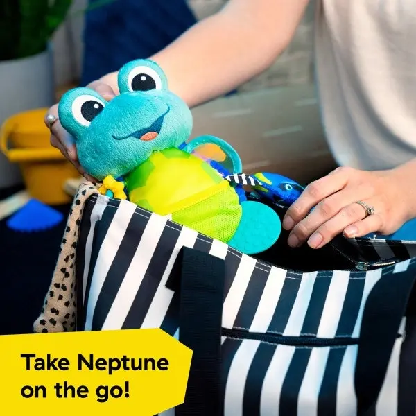 Baby Einstein Neptune's Sensory Sidekick Activity Plush Toy