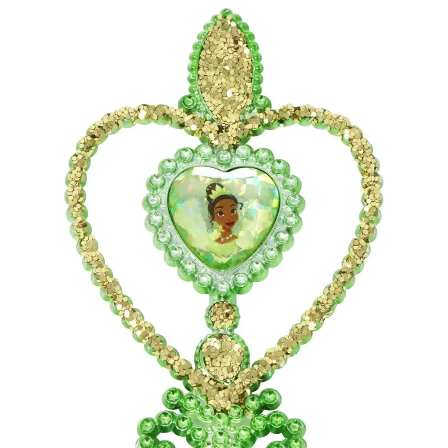 Disney Princess Tiana Heart Gemstone & Glitter Wand