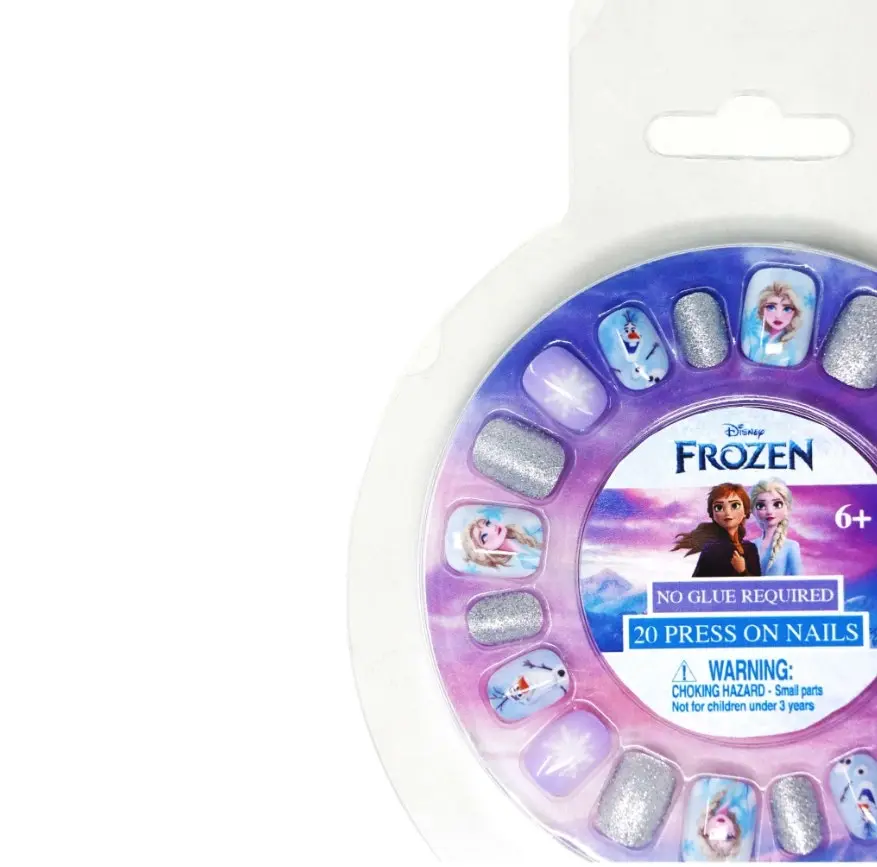 Disney Frozen Elsa Destiny Awaits Press On Nails