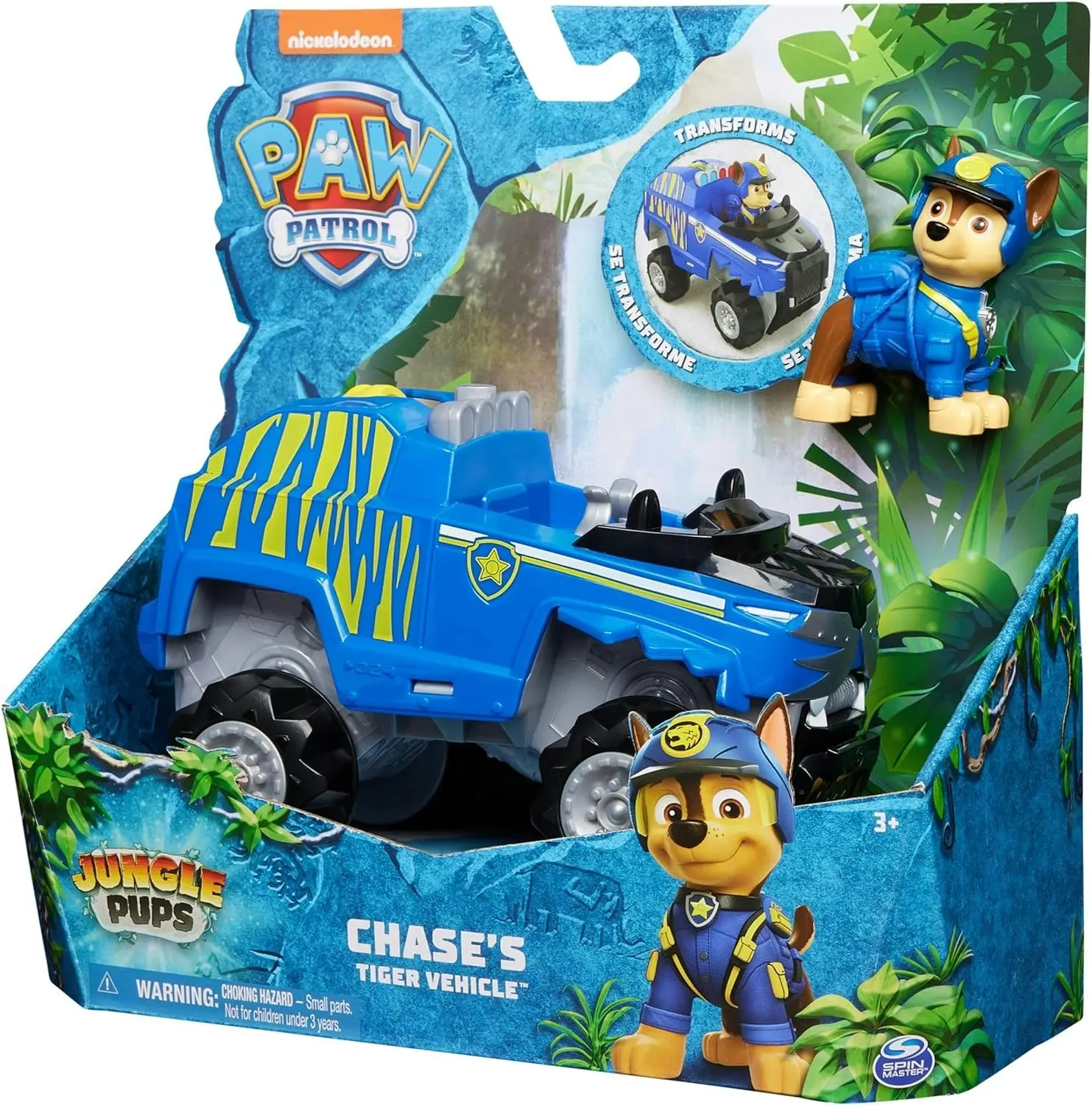 PAW Patrol Jungle Pups, Chase Tiger Vehicle