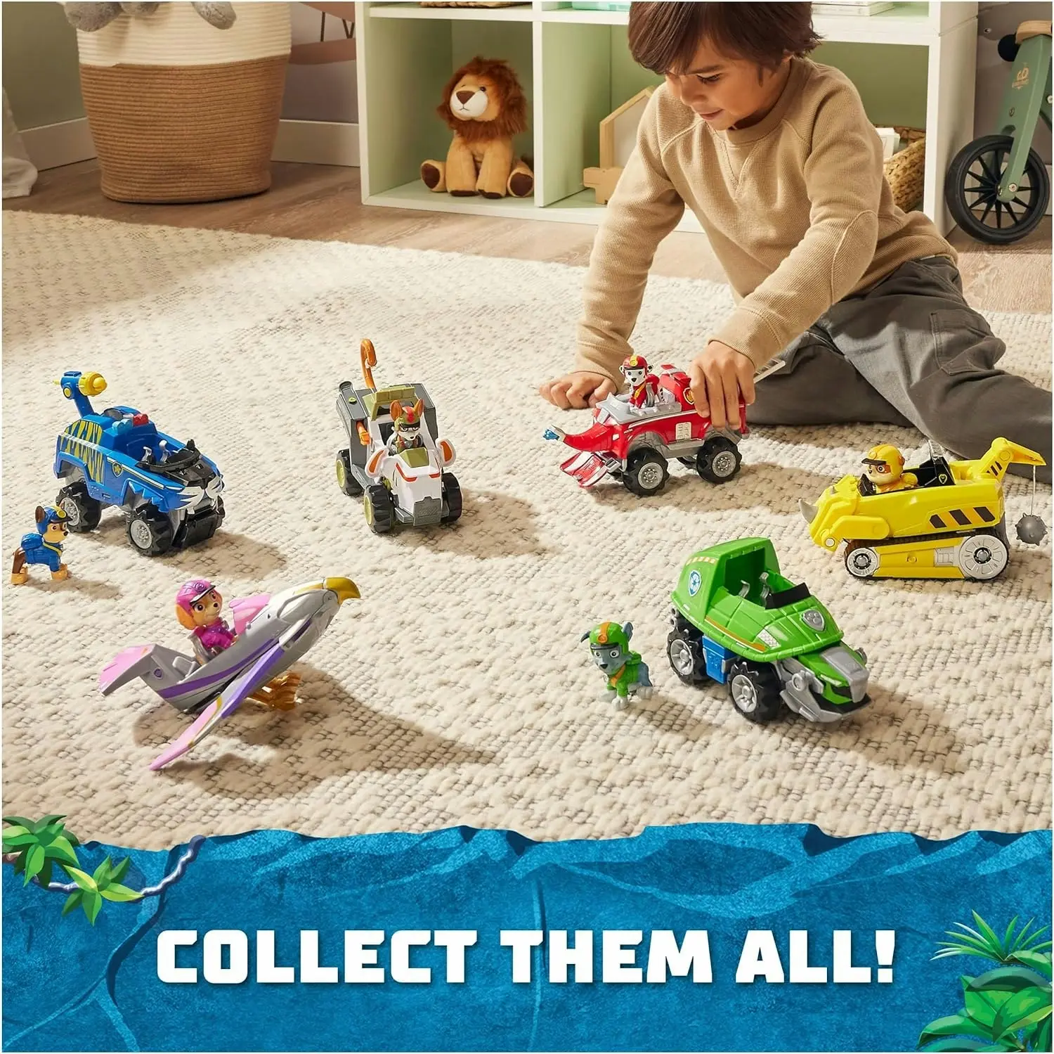 PAW Patrol Jungle Pups, Chase Tiger Vehicle