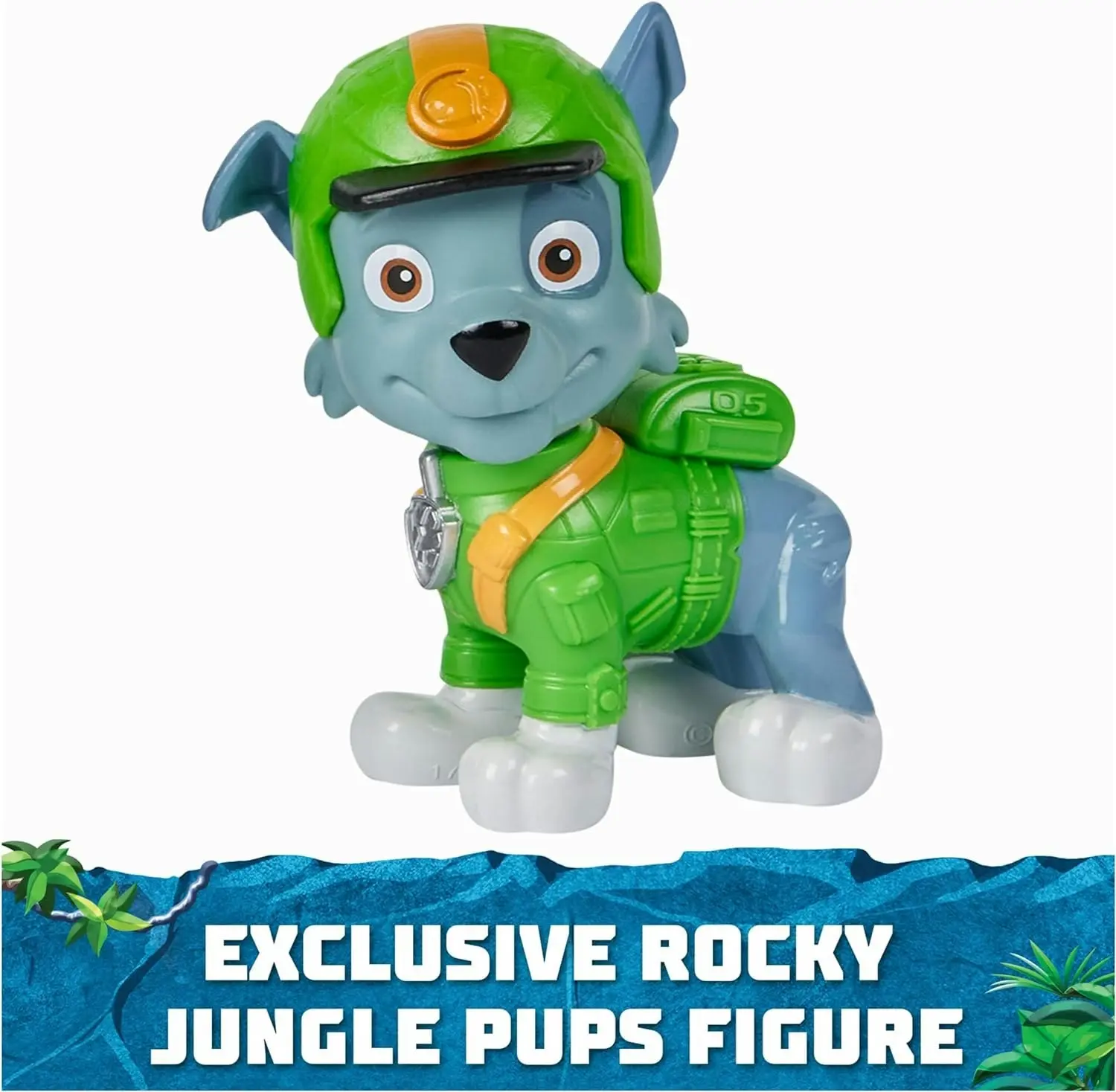 PAW Patrol Jungle Pups- Rocky Snapping Turtle Vehicle