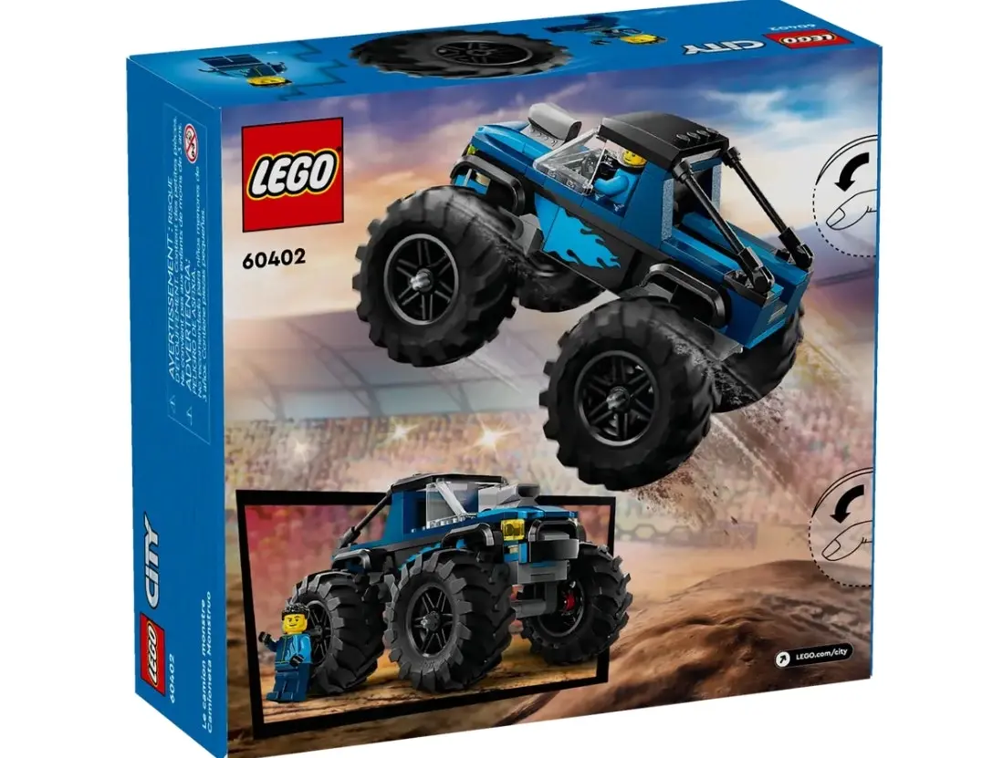 LEGO City Blue Monster Truck 60402