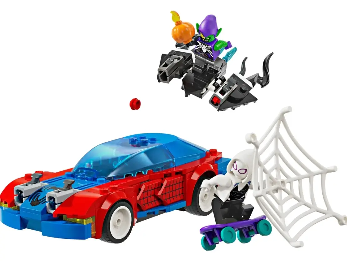 LEGO Mrvel Spider-Man Race Car & Venom Green Goblin 76279