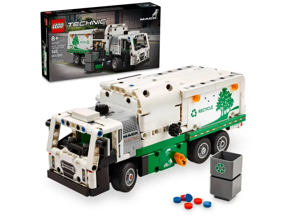 LEGO Technic Mack® LR Electric Garbage Truck 42167