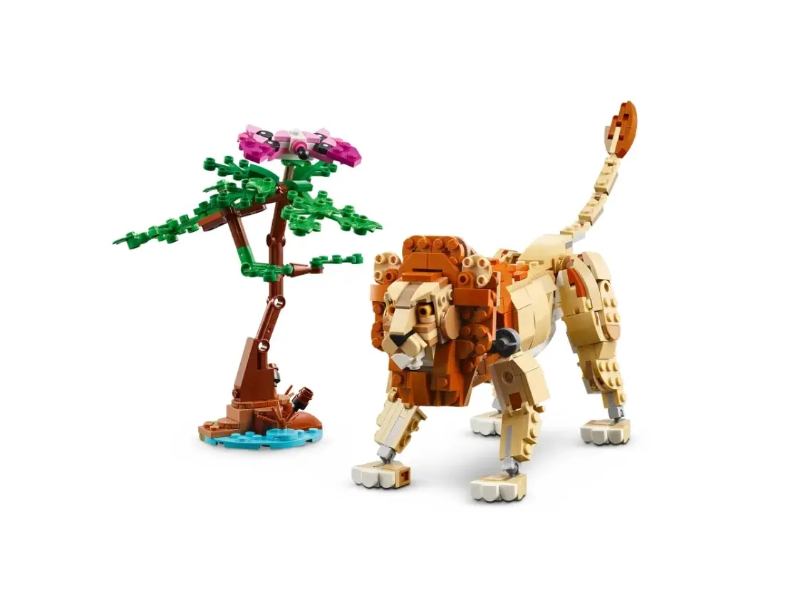 LEGO Creator 3-in-1 Wild Safari Animals 31150