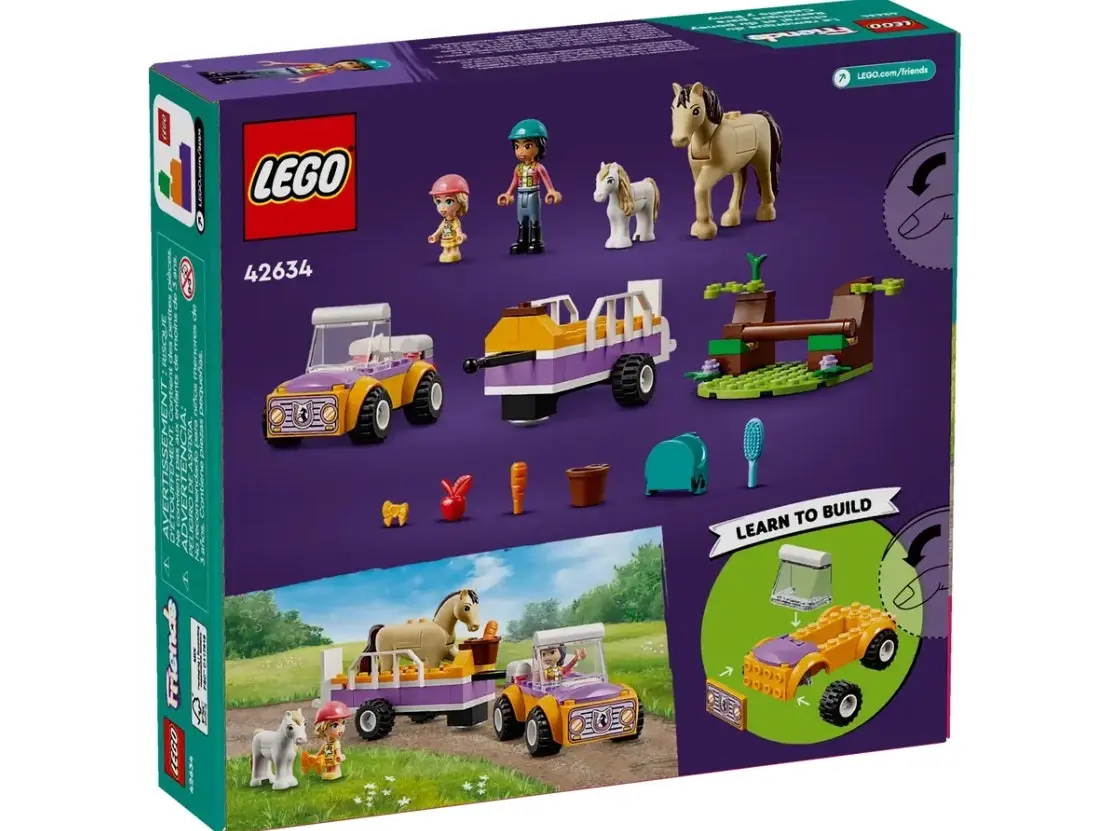 LEGO Friends Horse and Pony Trailer 42634