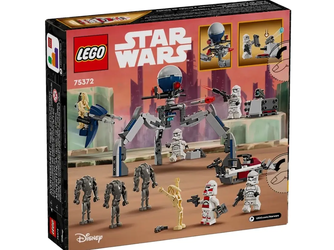 LEGO Star Wars Clone Trooper & Battle Droid Battle Pack