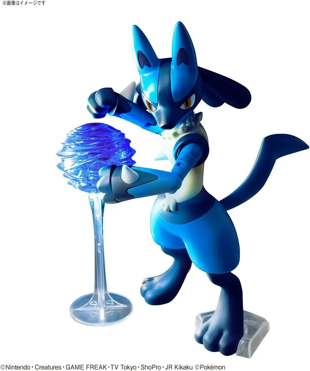 Pokemon Model Kit Riolu And Lucario