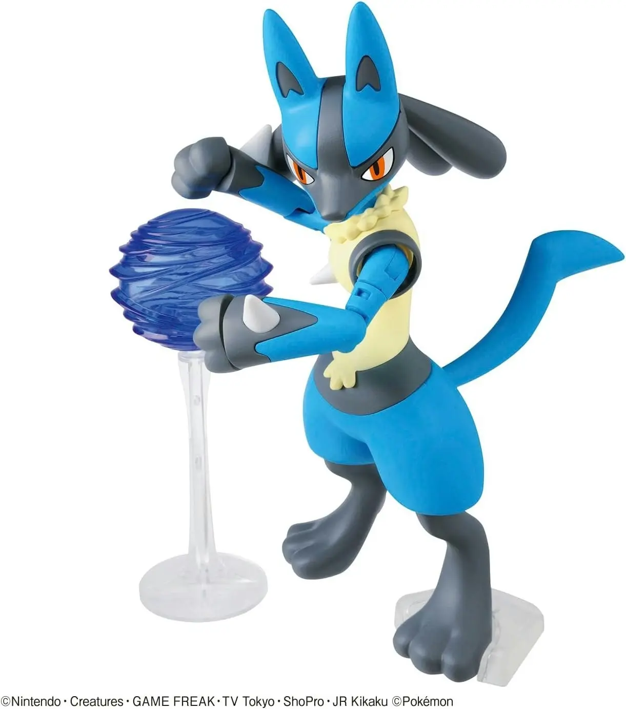 Pokemon Model Kit Riolu And Lucario