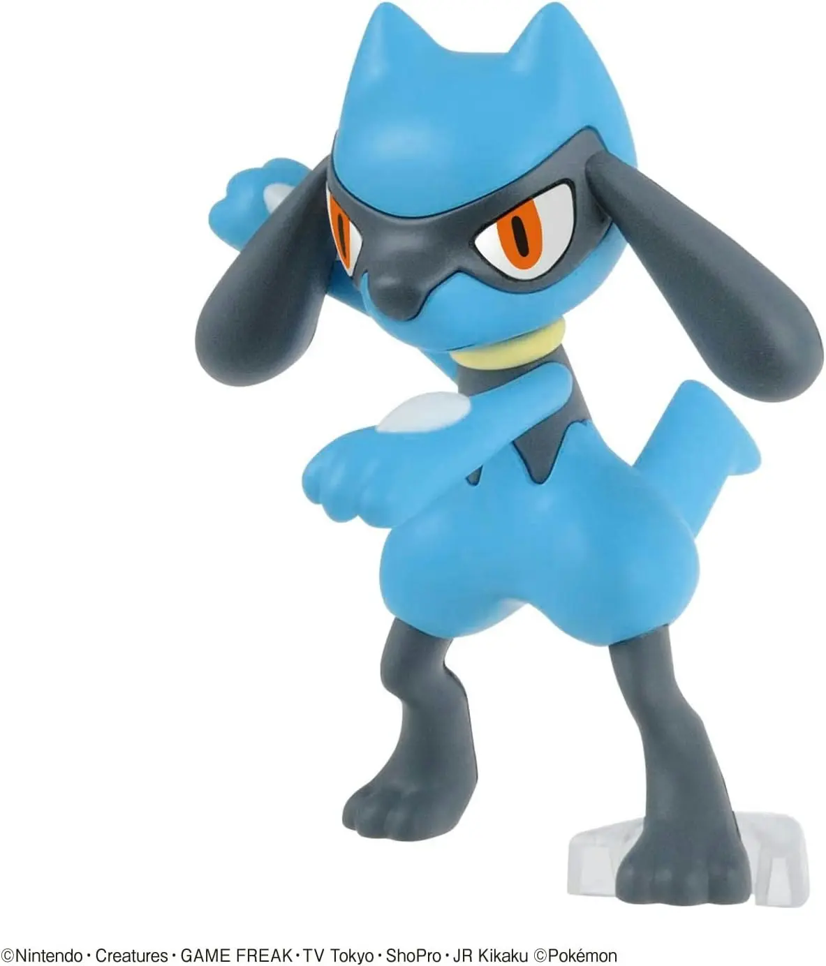 Pokemon Model Kit Riolu And Lucario