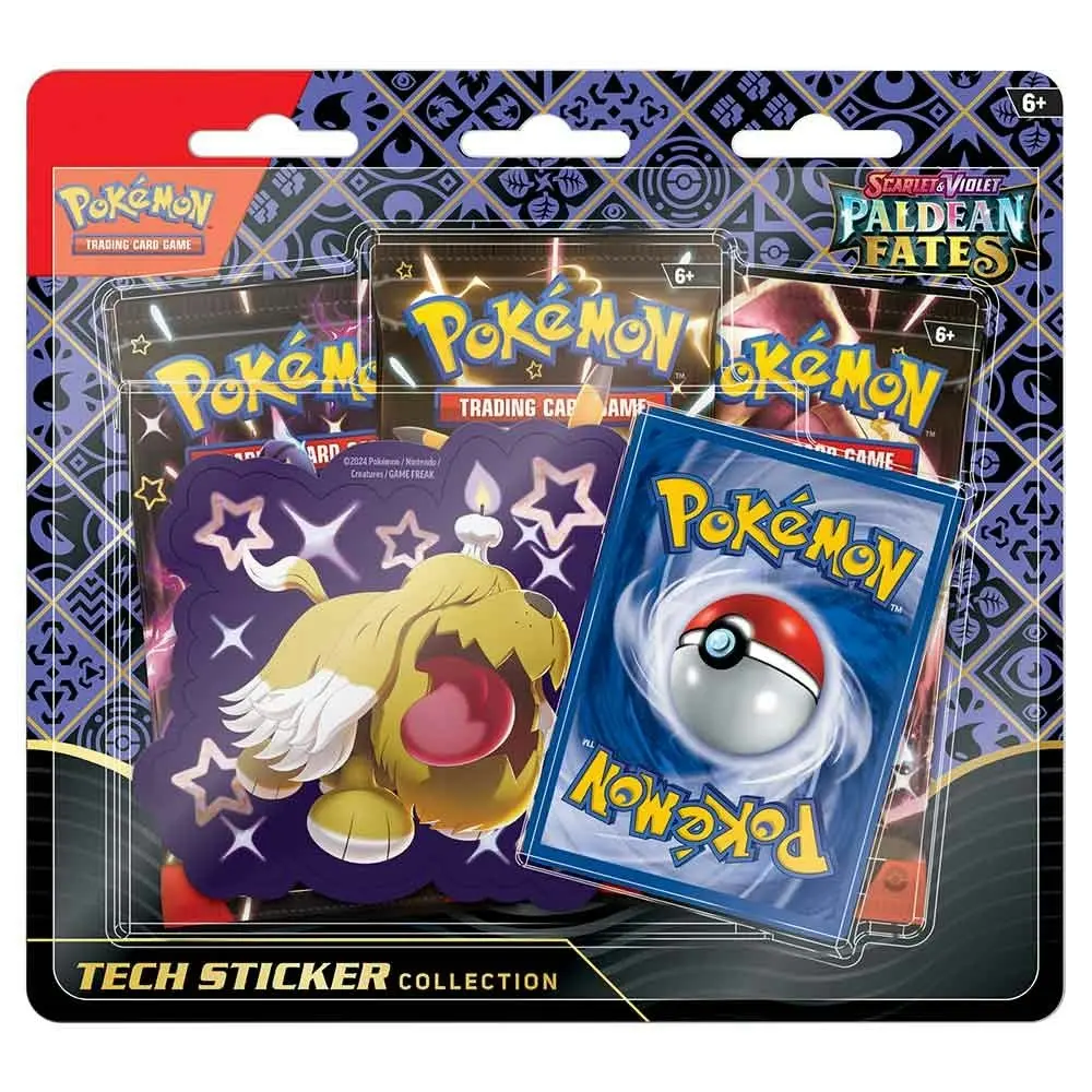 Pokemon TCG Paldean Fates Tech Sticker Blister