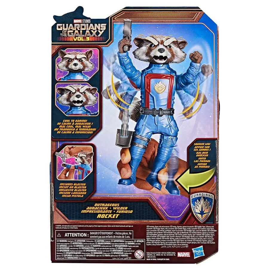 Marvel Studio' Guardians of the Galaxy Vol. 3 Action Figure - Rocket