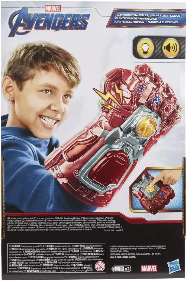 Avengers Marvel Endgame Red Infinity Electronic Gauntlet