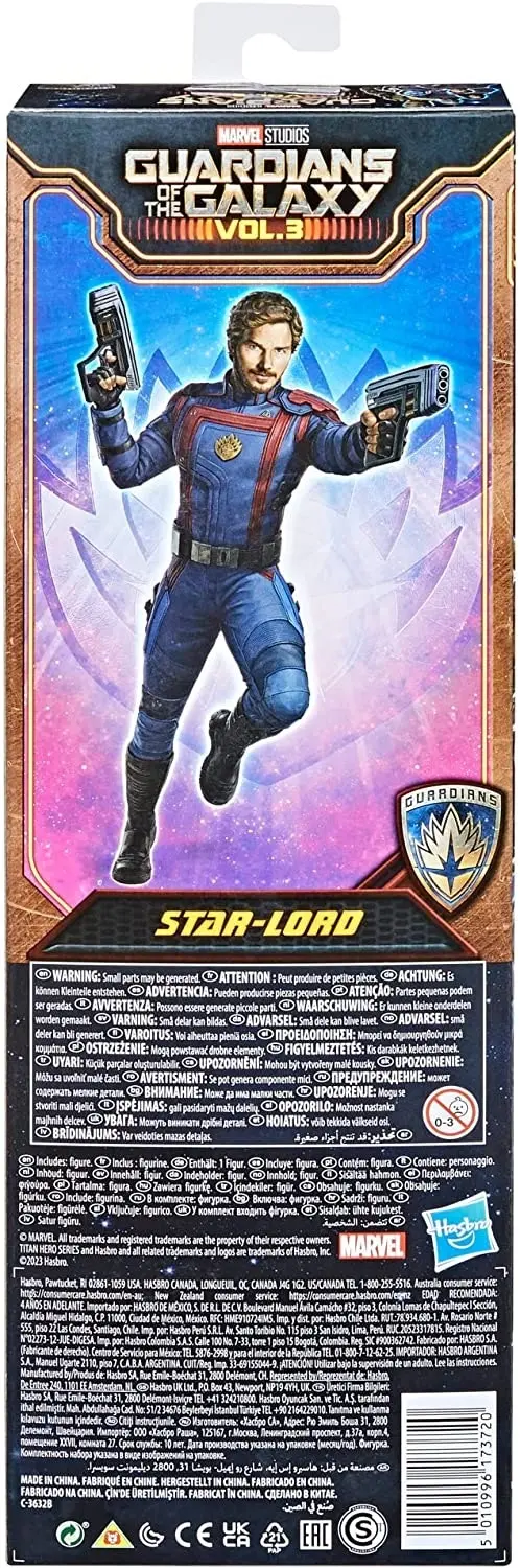 Marvel Guardians of the Galaxy Vol. 3 Titan Hero Series Star-Lord Action Figure