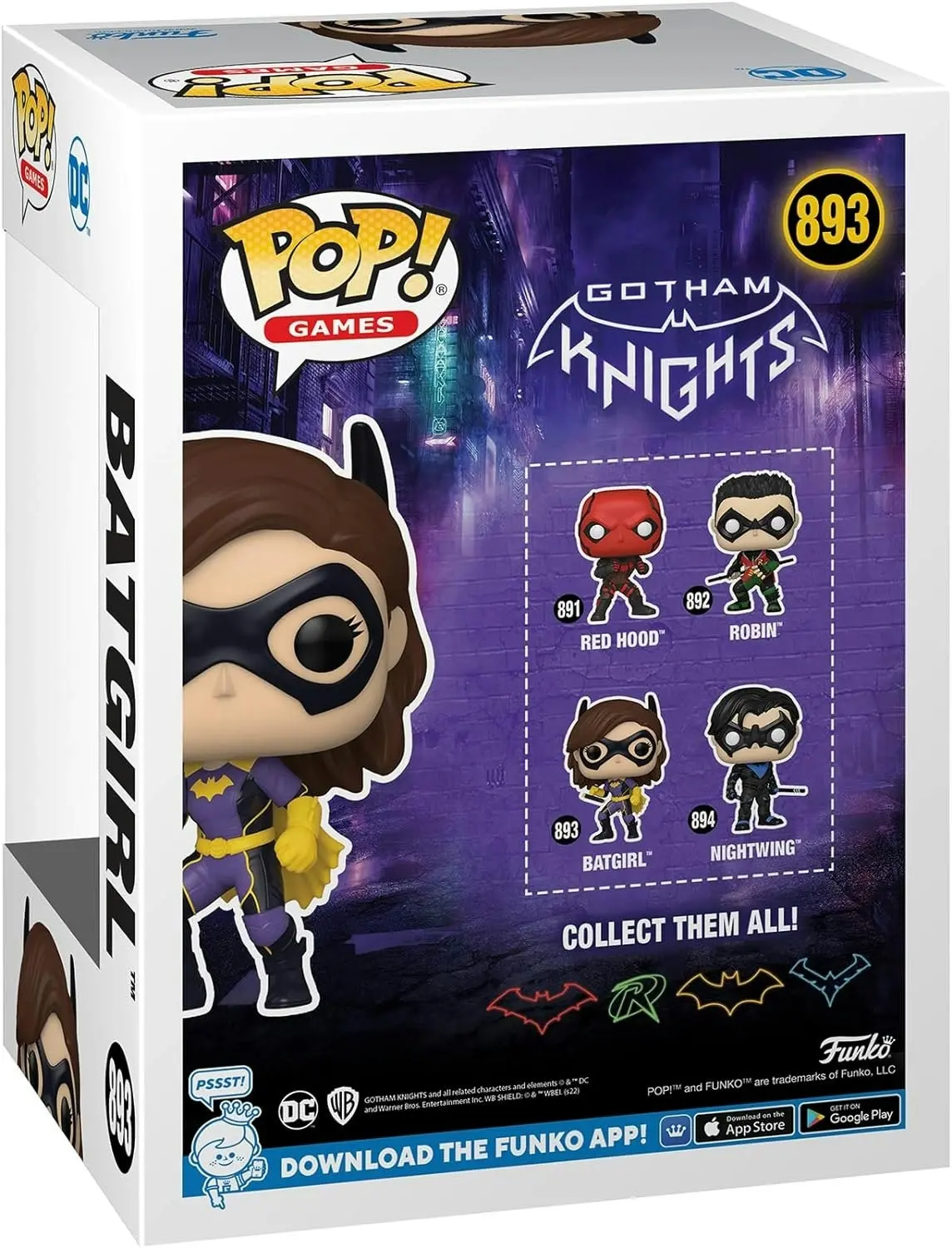 Gotham Knights - Batgirl Glow in the Dark Pop! Vinyl Figure