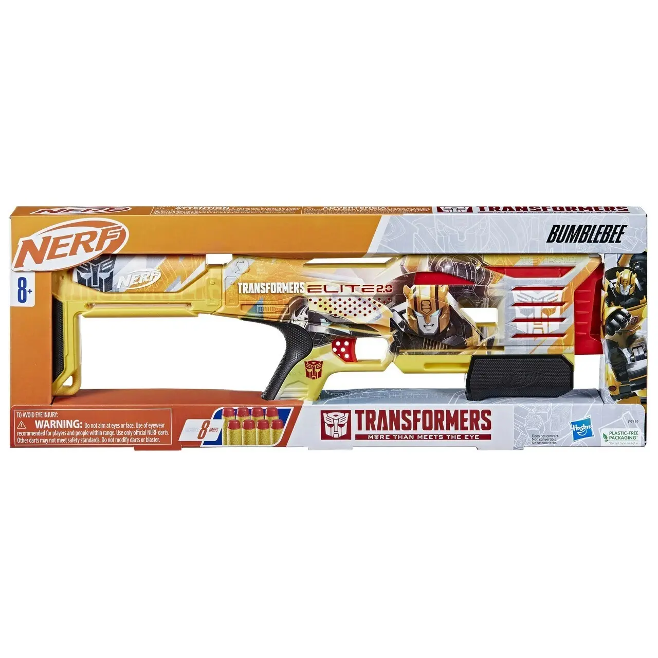 Nerf Transformers Bumblebee Dart Blaster