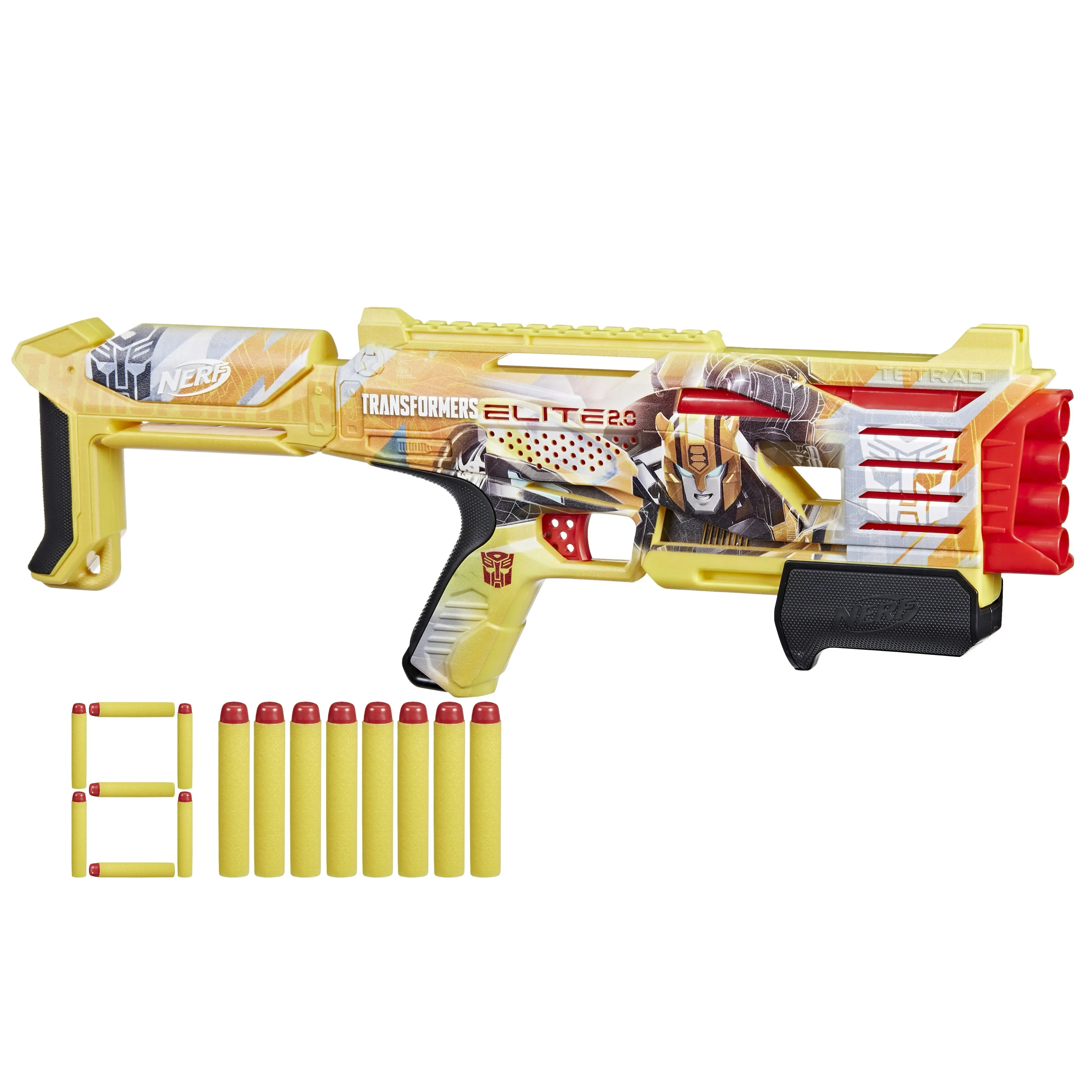 Nerf Transformers Bumblebee Dart Blaster