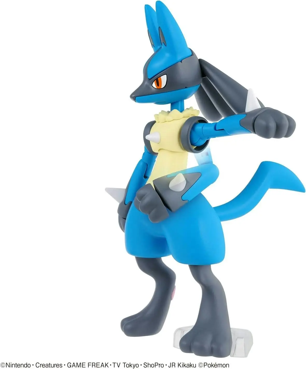 Pokemon Model Kit Riolu And Lucario