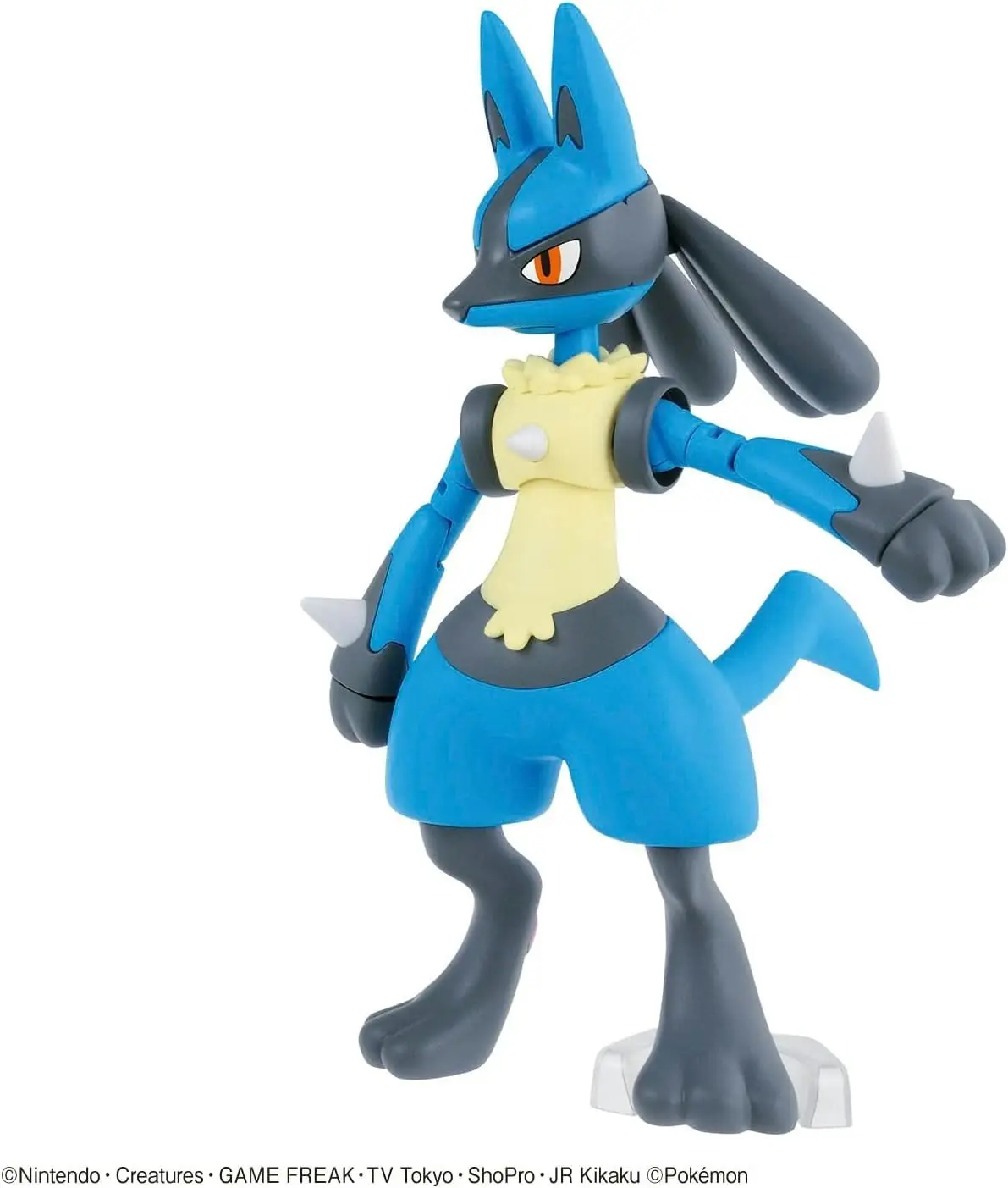 Pokemon Model Kit Riolu And Lucario