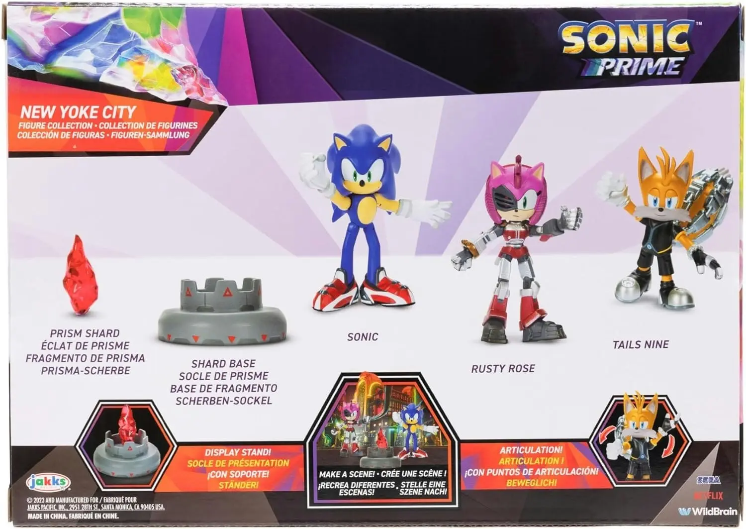 Sonic Prime 2.5" Figure Multipack with Sonic