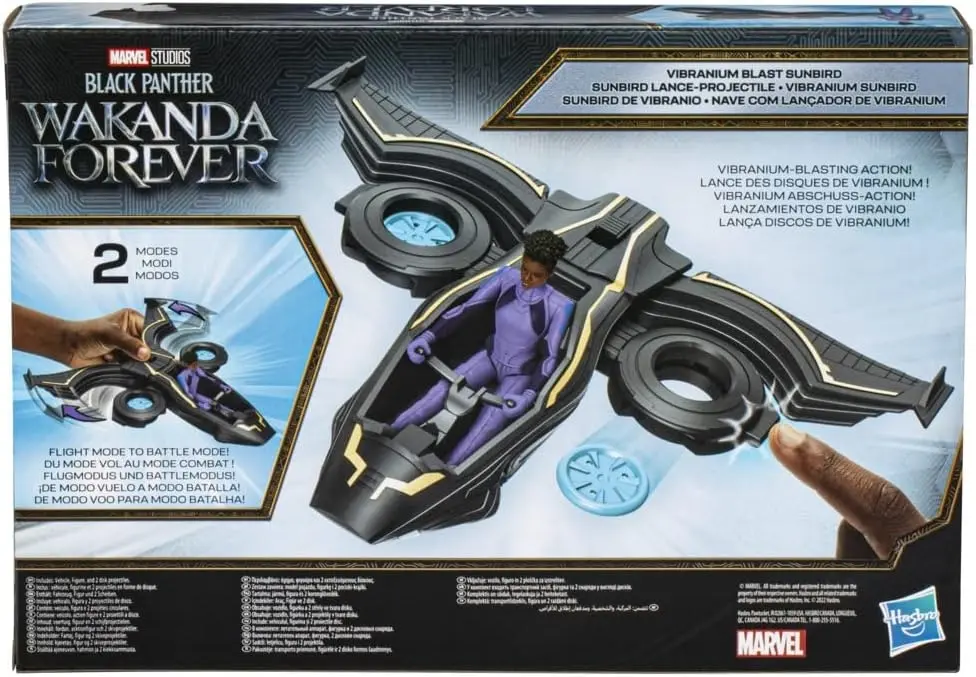 Marvel Studios' Black Panther Wakanda Forever Vibranium Blast Sunbird 6-Inch