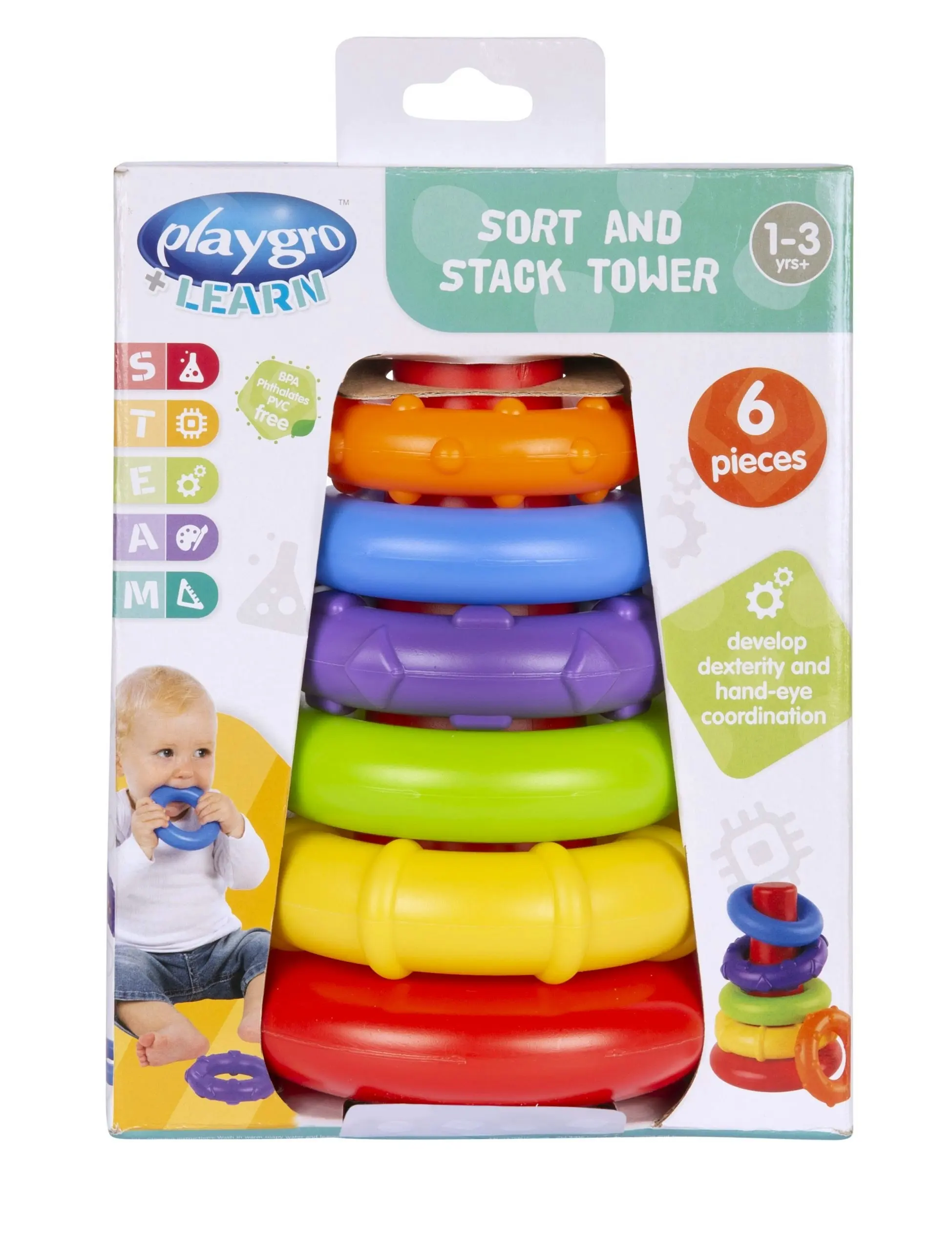 Playgro Sort & Stack Tower