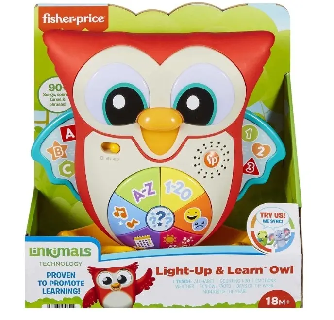 Fisher-Price Linkimals Light-Up & Learn Owl