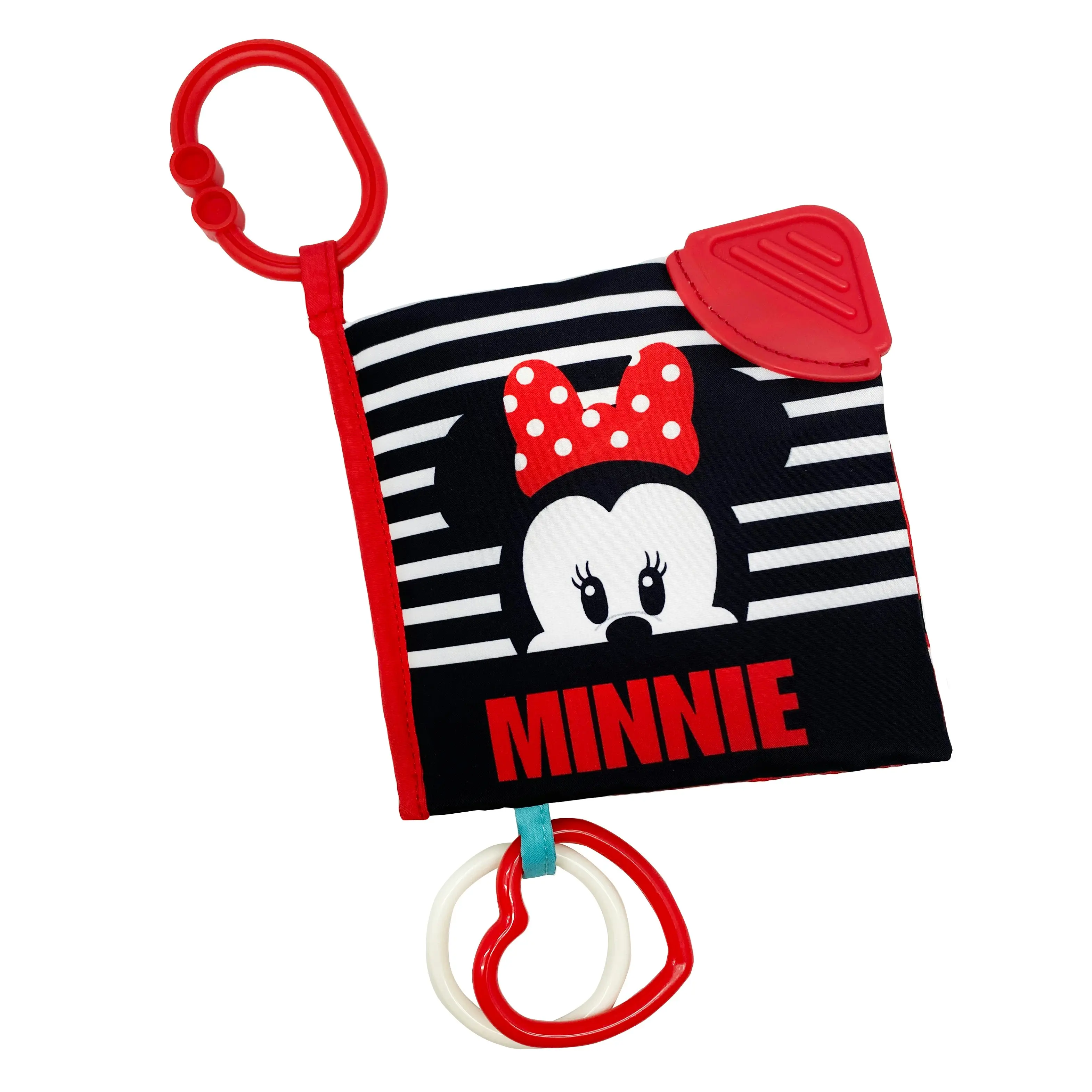 Disney Baby Minnie Mouse Soft Book (Black, Red, White)